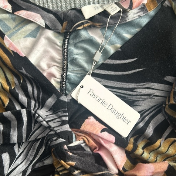 Favorite Daughter The Bad Decisions V-Neck Body-Con Hawaiian Dress Size XS - Picture 12 of 16